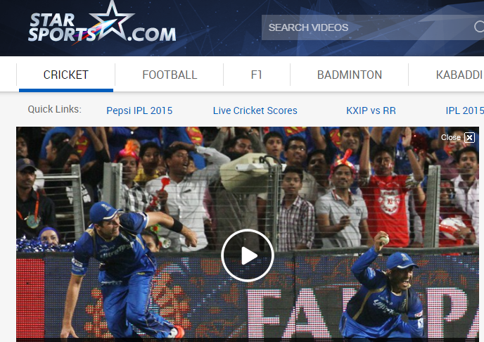 star sports channel for ipl