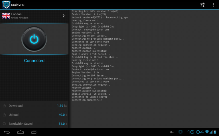 free internet droid vpn