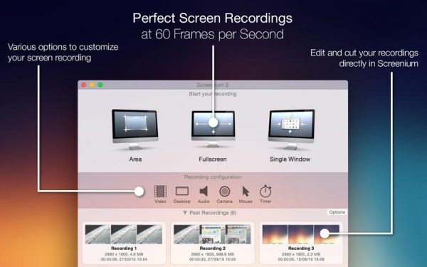 best screen recorder mac audio