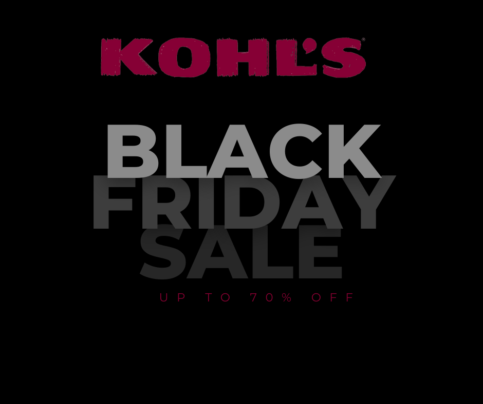 Kohl's Black Friday & Cyber Monday 2024 Bis zu 70 Rabatt